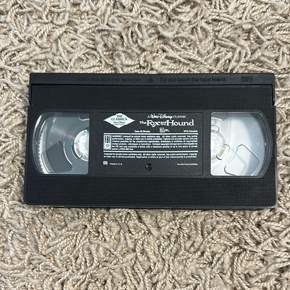 The Fox and the Hound 1994 VHS Black Diamond Walt Disney Classic - Picture 5 of 13